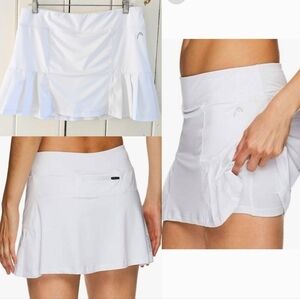 ⛳Head Women's White Athletic Skort sz L